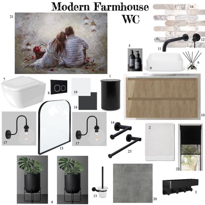 WC Mood Board by Anel du Plessis on Style Sourcebook