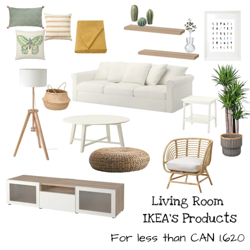 Living Room Ikea Mood Board by KalinaPinto on Style Sourcebook