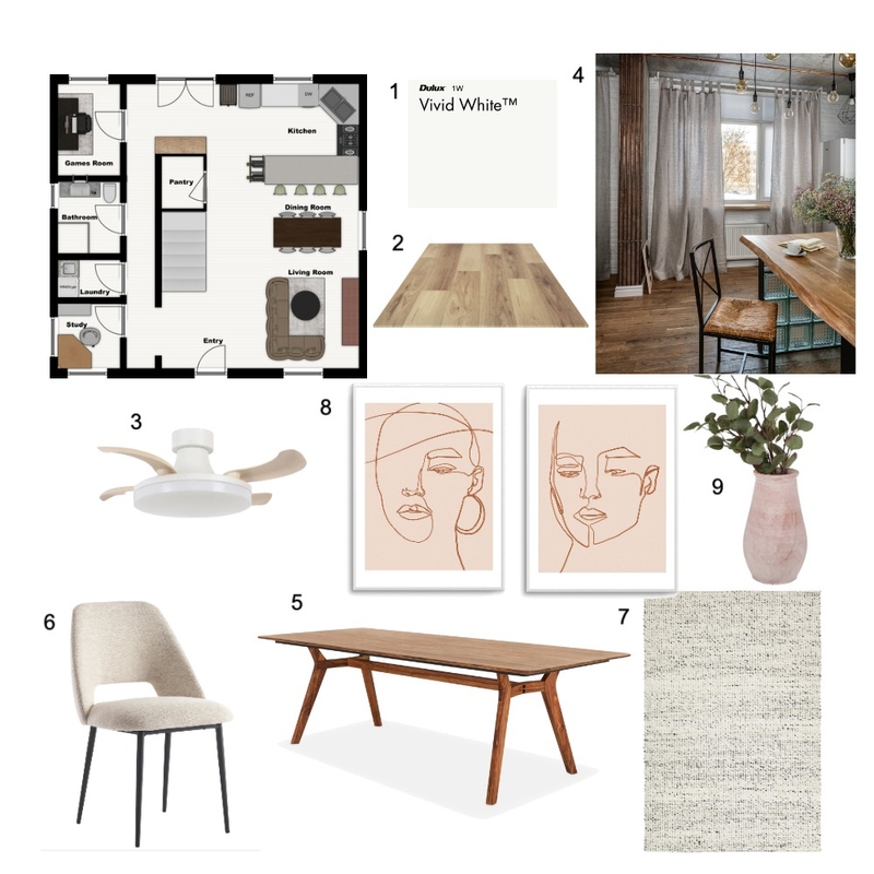 Dining Room Mood Board by tamara13 on Style Sourcebook