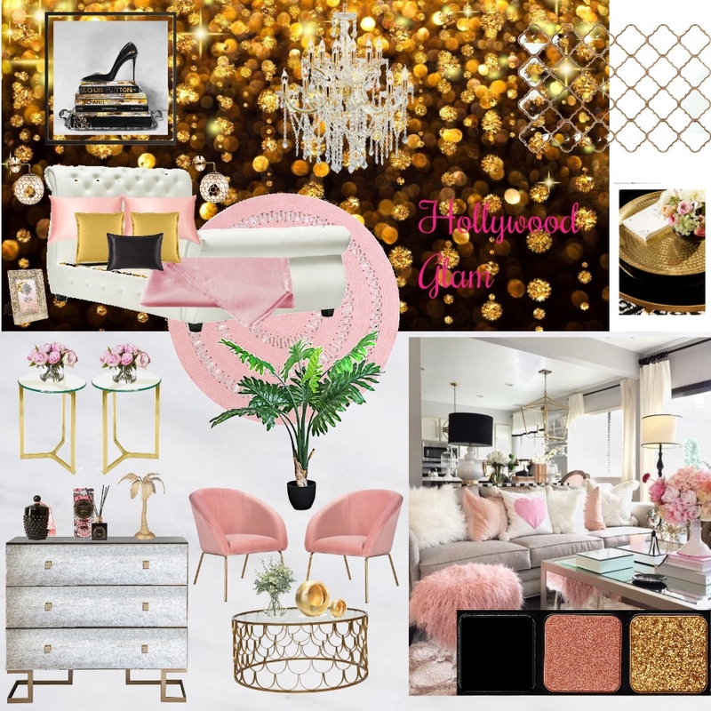 HG new paint black and gold sparkling Mood Board by Giang Nguyen on Style Sourcebook