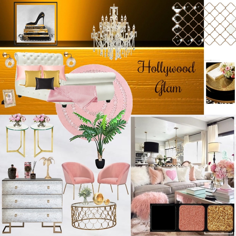 HG new paint black and gold sparkling Mood Board by Giang Nguyen on Style Sourcebook