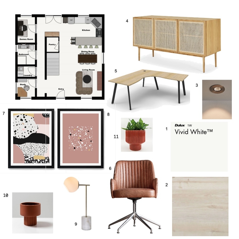 Study Mood Board by tamara13 on Style Sourcebook