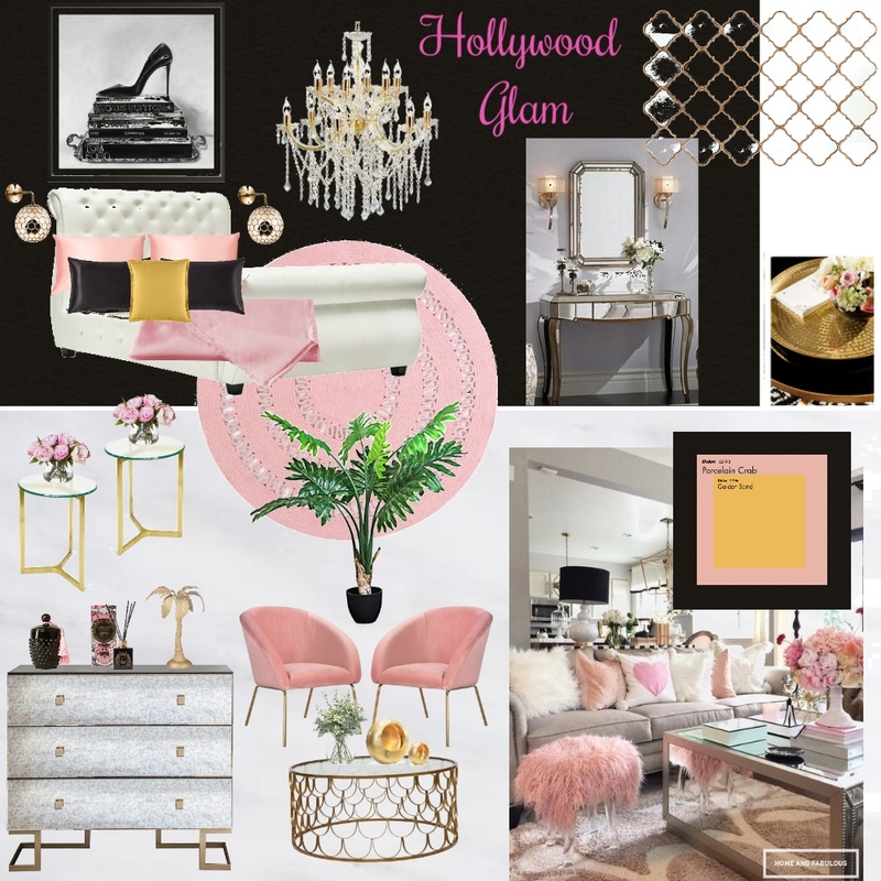 Hollywood Glam with shoe art Mood Board by Giang Nguyen on Style Sourcebook