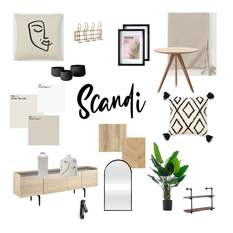 Scandi Hut Mood Board by mymoderndollshouse on Style Sourcebook