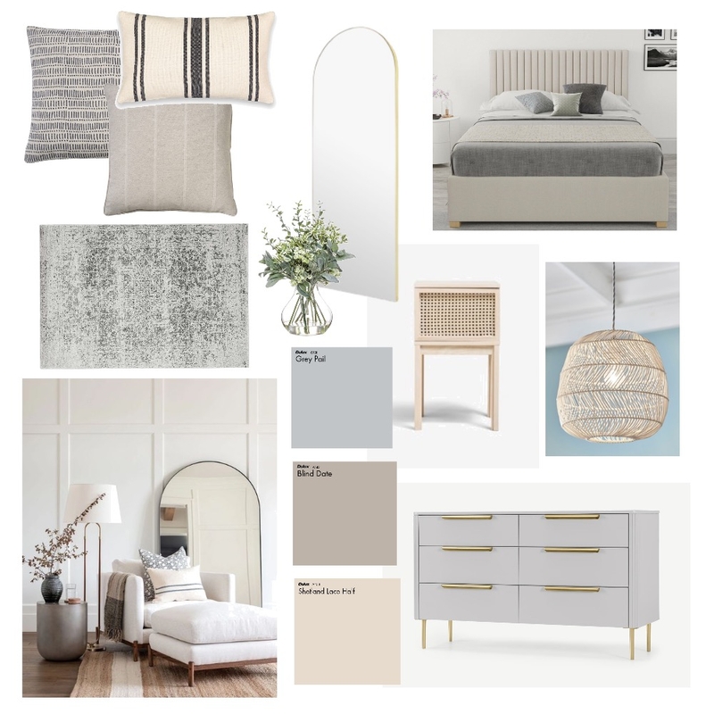 Caroline and Edd Main bedroom Mood Board by Charlotteob on Style Sourcebook