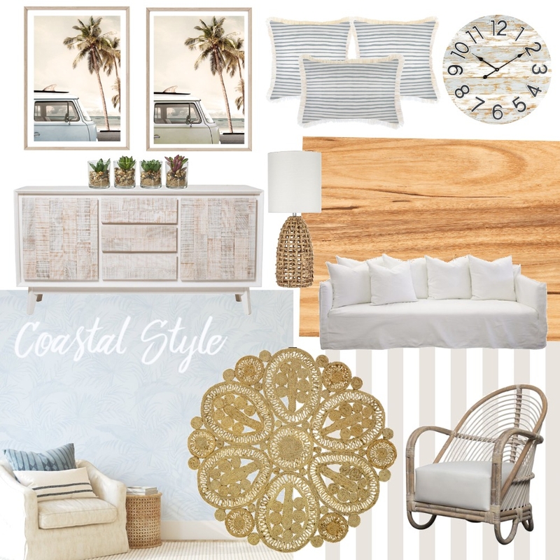 Coastal Style Mood Board by Hannahelizabeth on Style Sourcebook