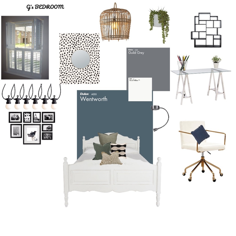 Georgia's bedroom Mood Board by LisaRose on Style Sourcebook