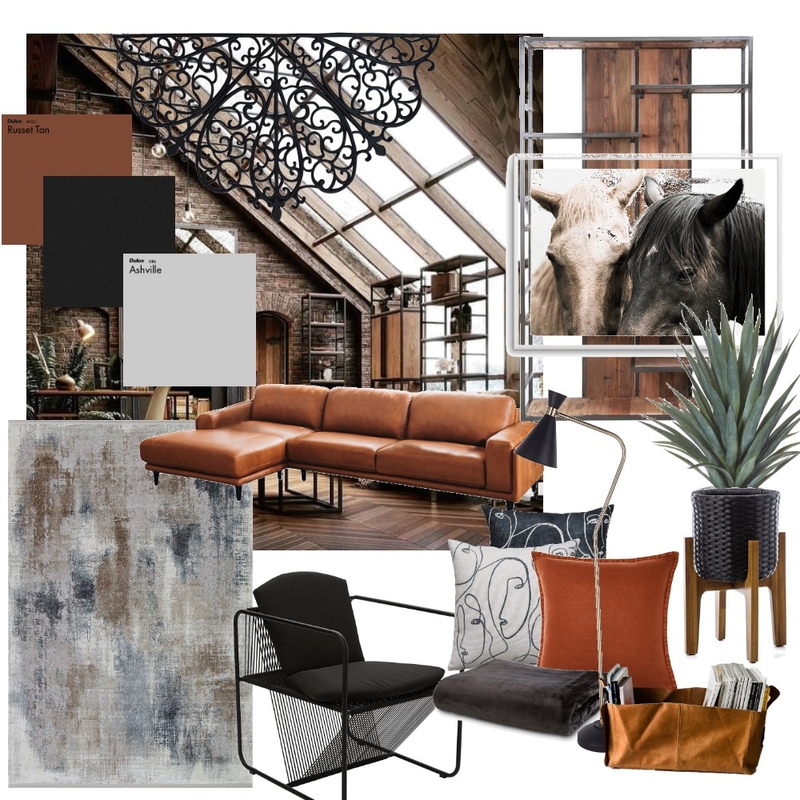 Warehouse Loft Mood Board by Swetha_Ruud on Style Sourcebook