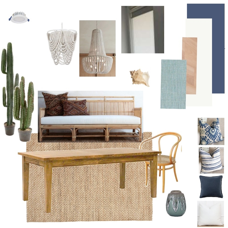 Coastal Rustic Dining Mood Board by Soul Interior Design on Style Sourcebook