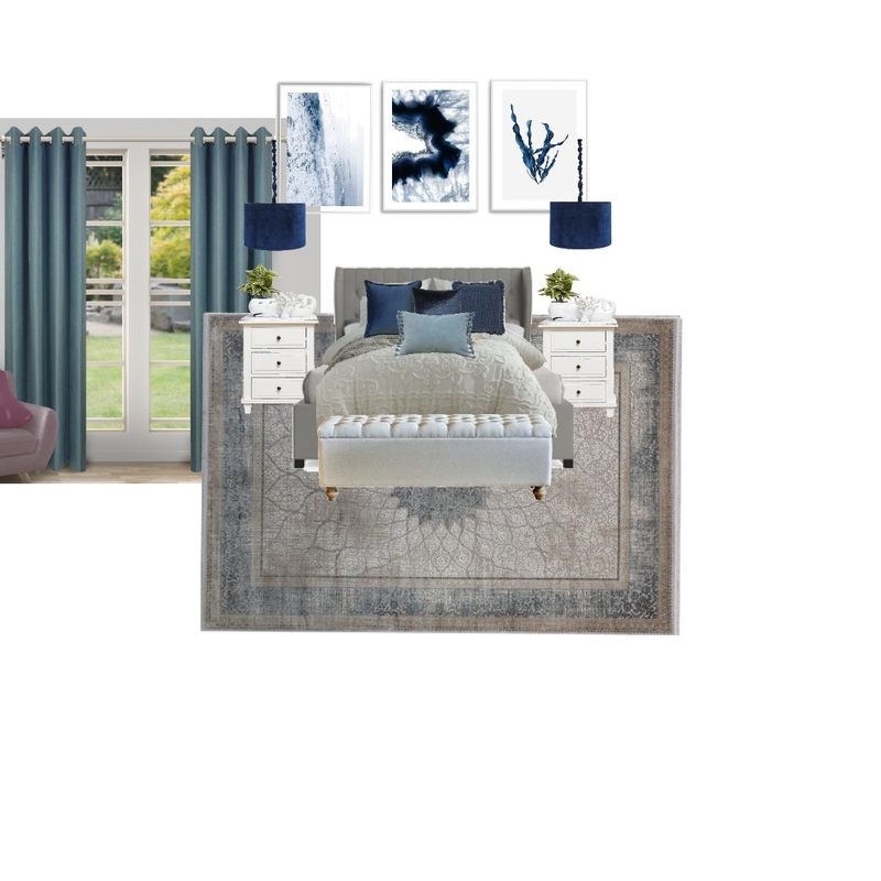 bedroom BLUE Mood Board by itzel92 on Style Sourcebook