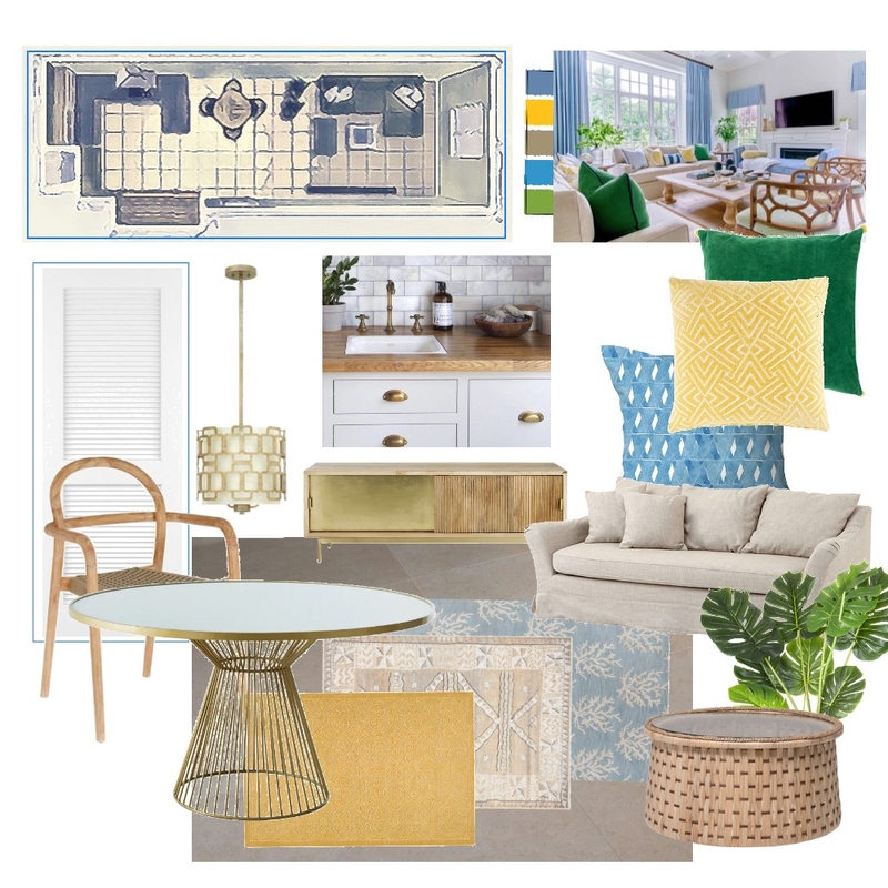 Coastal Mood Board by Weiss on Style Sourcebook