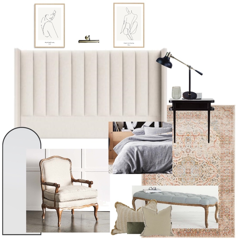 Main Bedroom Mood Board by Milne on Style Sourcebook