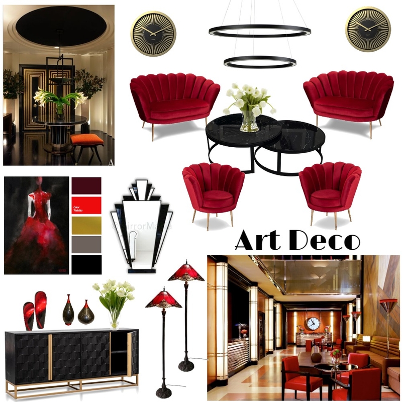 Art Deco  9 try Mood Board by Giang Nguyen on Style Sourcebook