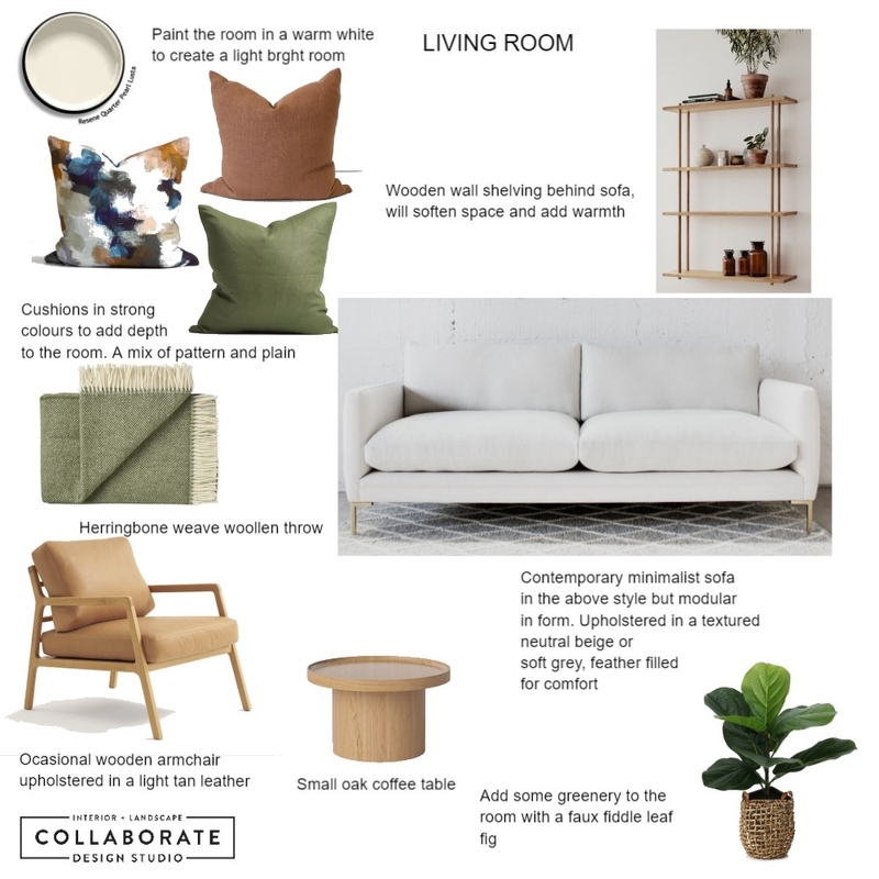 Ledbury Road Living Room Mood Board by Jennysaggers on Style Sourcebook