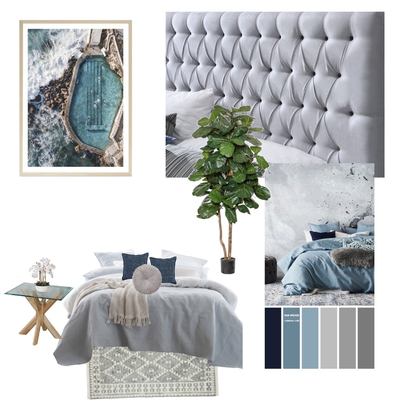 Bella Blues Mood Board by Natalia Niedz on Style Sourcebook