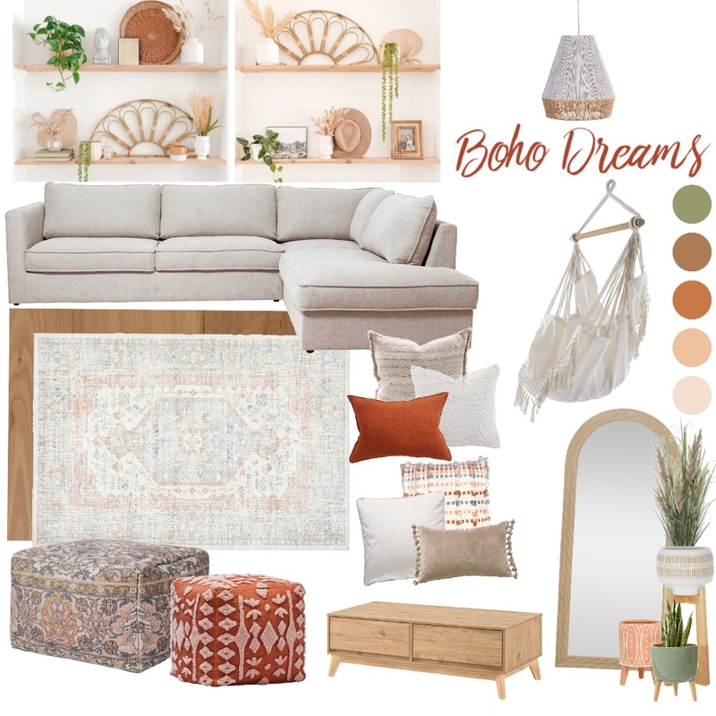 Boho Dreams Mood Board by Lina Akilan on Style Sourcebook