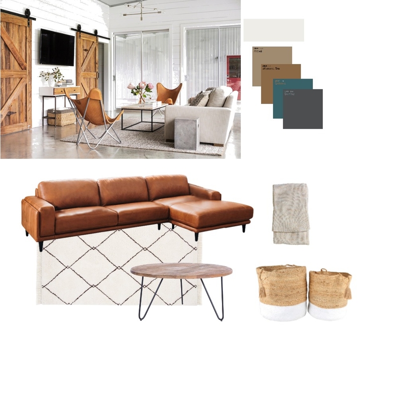 Modern farmhouse living room Mood Board by allysonnewby on Style Sourcebook