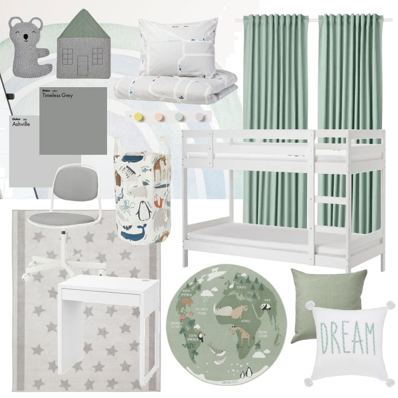 Boys Room Mood Board by mimiekusya on Style Sourcebook