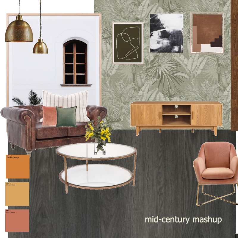 mid century mashup Mood Board by Mhairi on Style Sourcebook