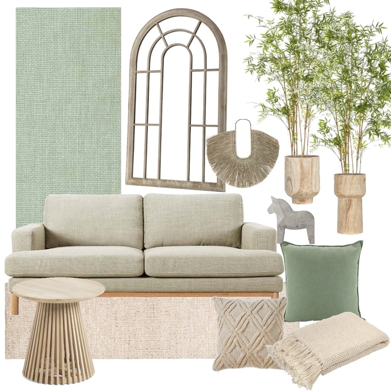 Sage Living Room Mood Board by Marichelle on Style Sourcebook