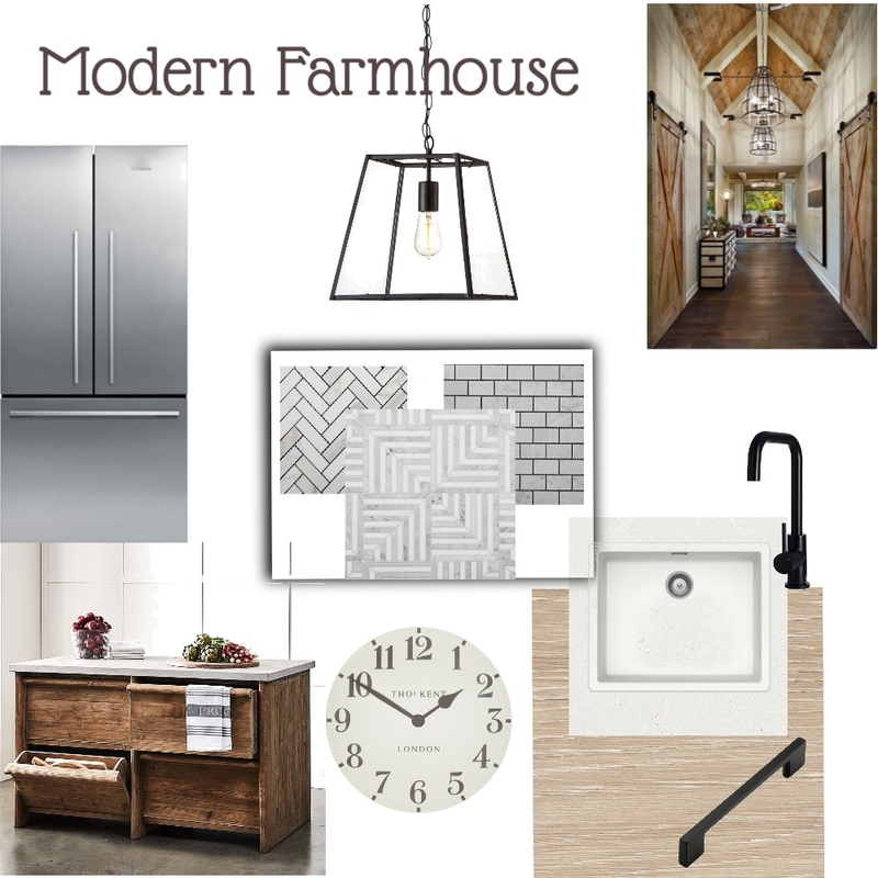 Modern Farmhouse Mood Board by Charlotte on Style Sourcebook