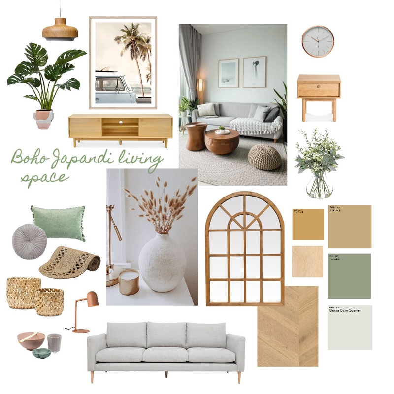 Boho - Japandi Mood Board by layanainteriors on Style Sourcebook