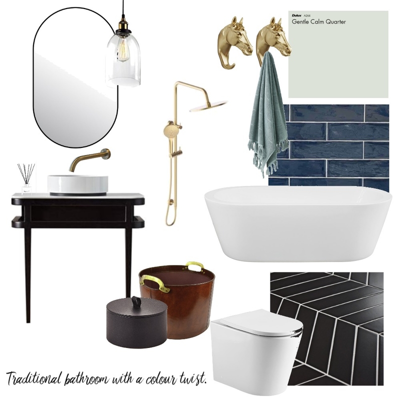 Bathroom moodboard - portfolio Mood Board by S.designs on Style Sourcebook