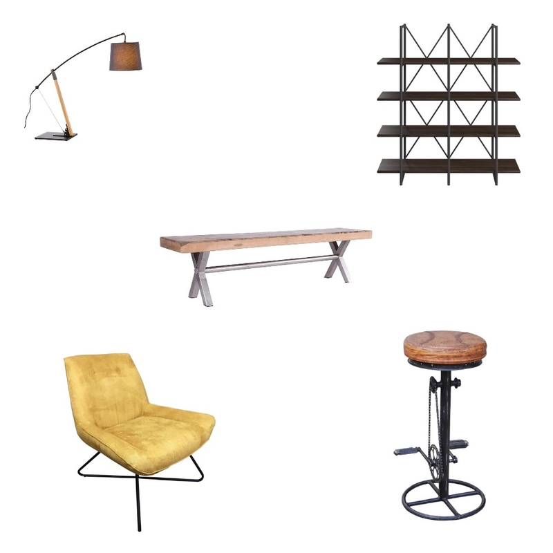 Industrial furniture Mood Board by Peetkaa on Style Sourcebook