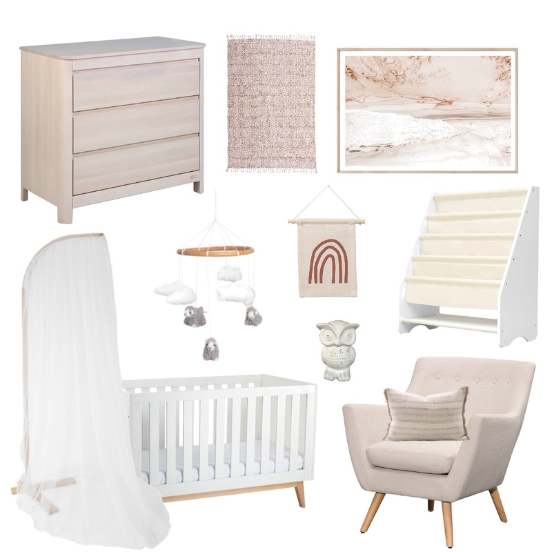 Neutral Nursery Mood Board by EstherMay on Style Sourcebook