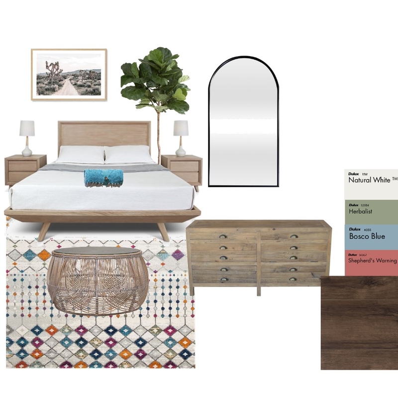 BOHO BEDROOM Mood Board by Bloprod on Style Sourcebook