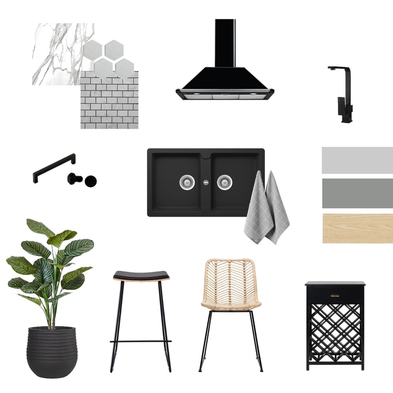 Kitchen - Black Mood Board by itssara85 on Style Sourcebook