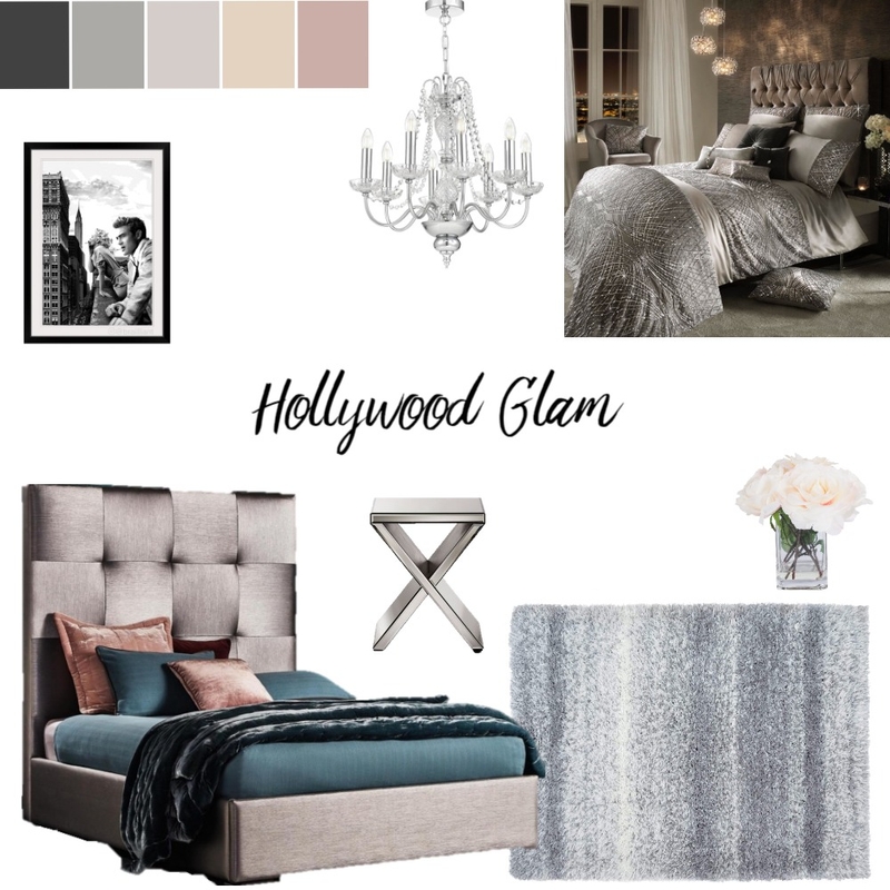 Hollywood Glam Mood Board by tanaraYO on Style Sourcebook
