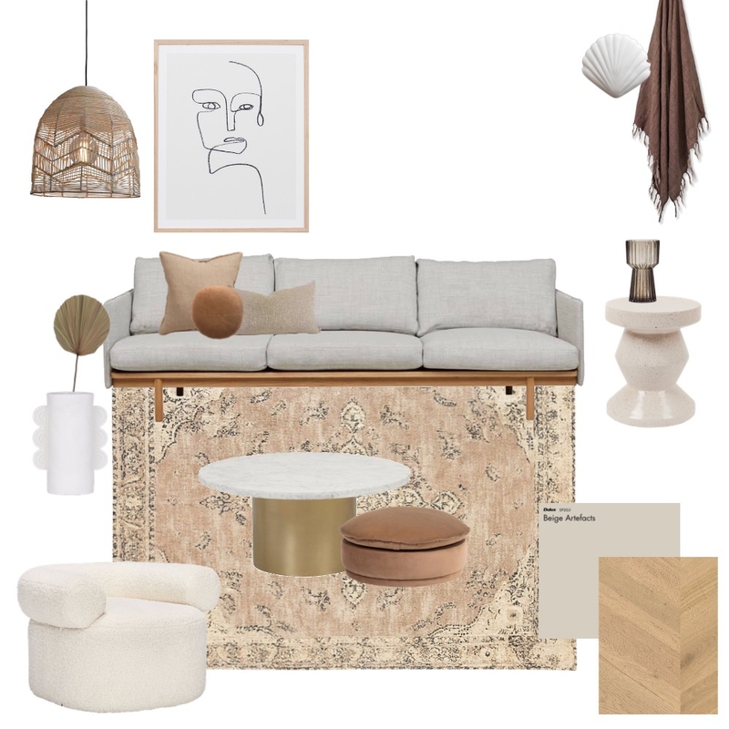 fifty shades of nude Mood Board by Sophie Scarlett Design on Style Sourcebook