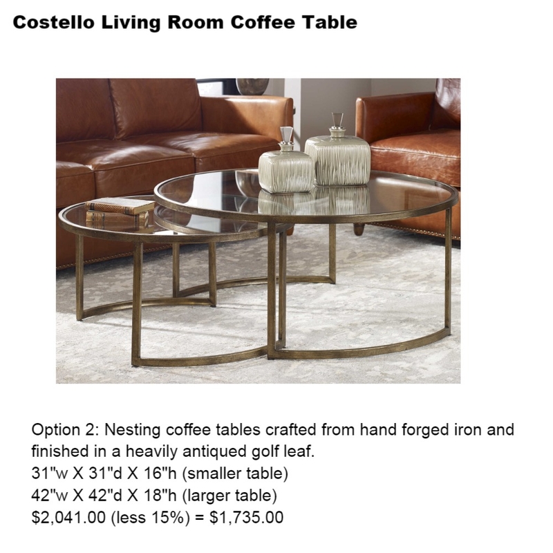 costello living room table2 Mood Board by Intelligent Designs on Style Sourcebook