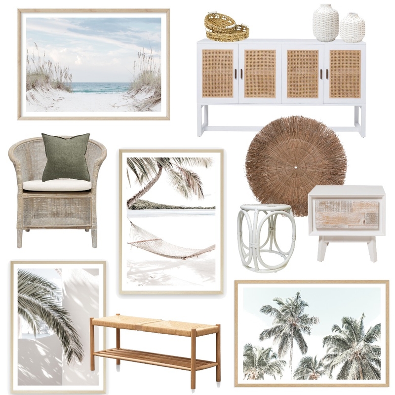 Coastal artwork and furniture Mood Board by catherinemayclark on Style Sourcebook