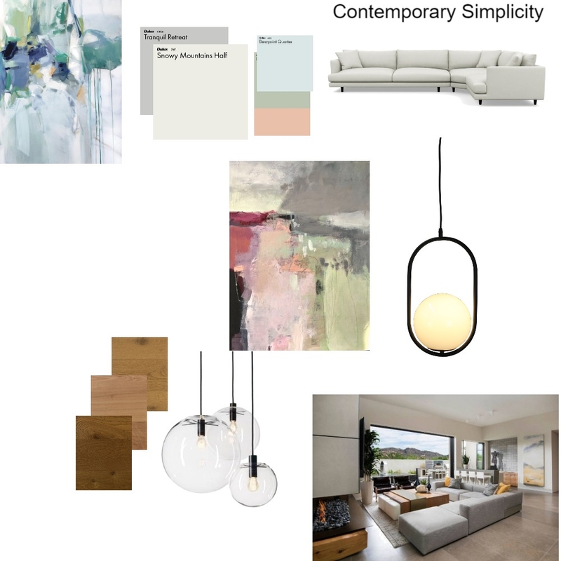 Contemporary Apartment Mood Board by zahrzy on Style Sourcebook