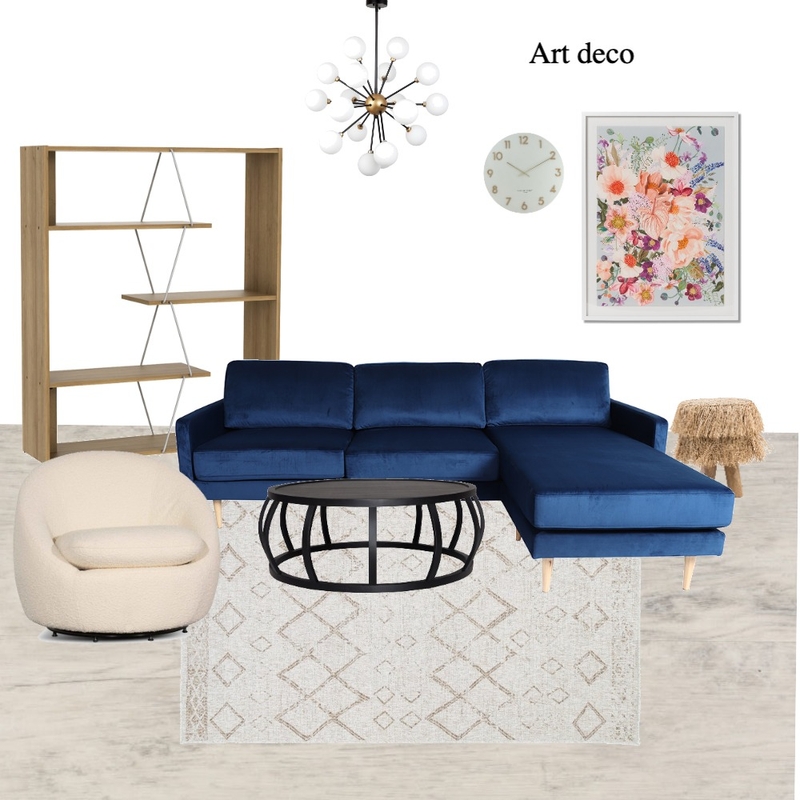 artdeco living Mood Board by terriburns on Style Sourcebook