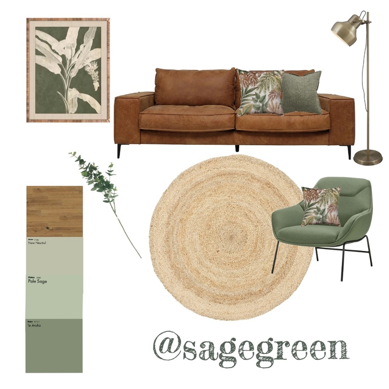 Sage Green Mood Board by BecMcMillan on Style Sourcebook