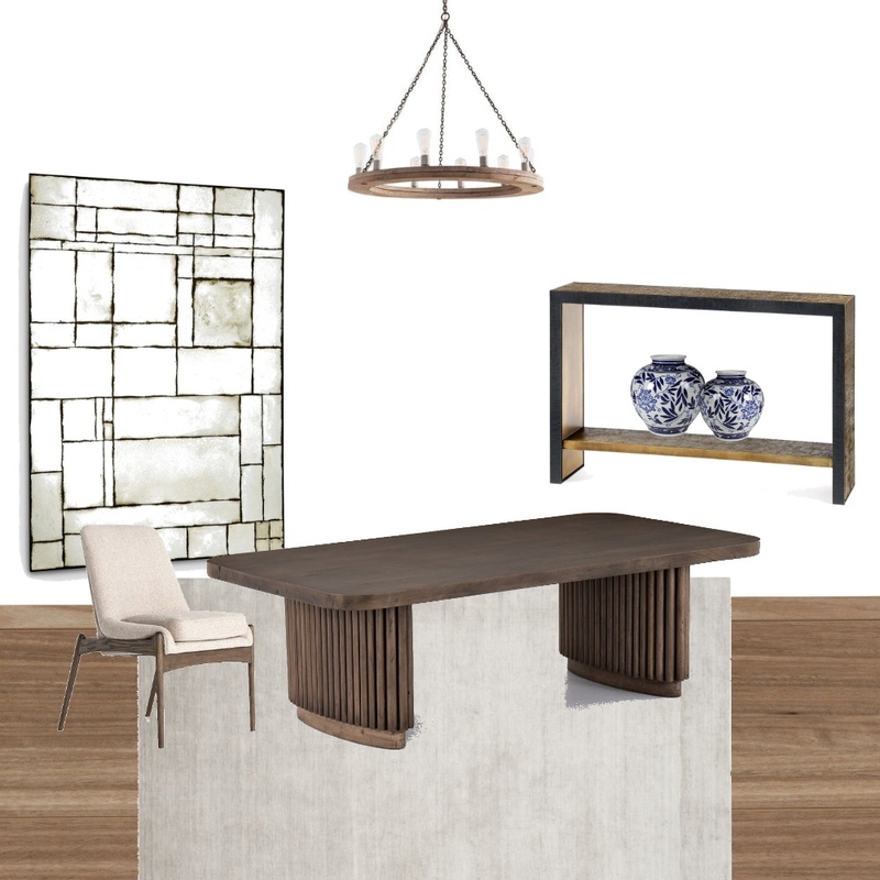 Modern Boho Dining Room Mood Board by Farida Nassar Interiors on Style Sourcebook