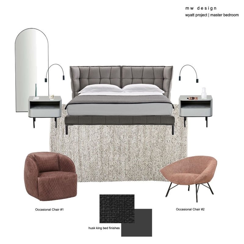 Master Bedroom options 1 and 2 Mood Board by Henry Weir on Style Sourcebook
