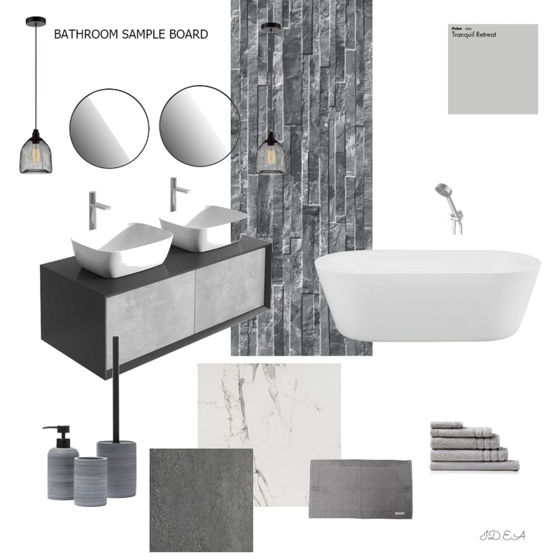 Sophia Bathroom Mood Board by Elena A on Style Sourcebook