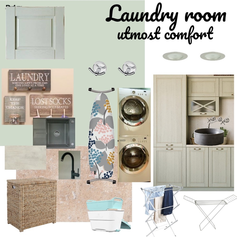 Laundry room Mood Board by Larissabo on Style Sourcebook