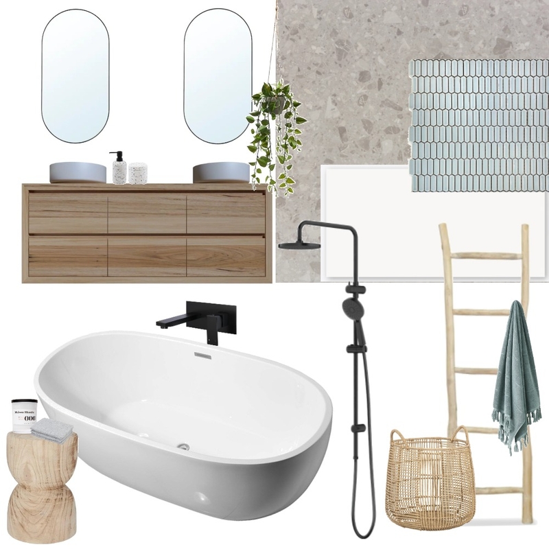 Modern Coastal Bathroom Mood Board by FonaT29 on Style Sourcebook