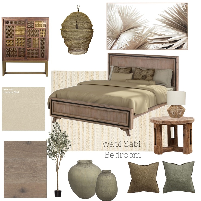 Wabi Sabi bedroom Mood Board by Sonya Ditto on Style Sourcebook