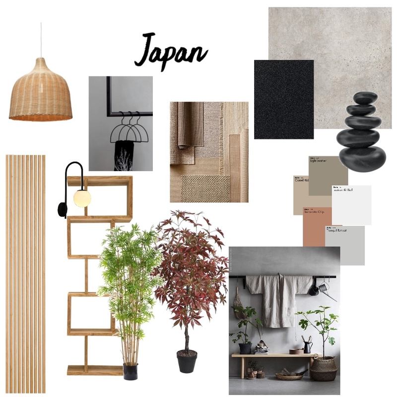 Japan Tali Mood Board by Adi Kariv on Style Sourcebook