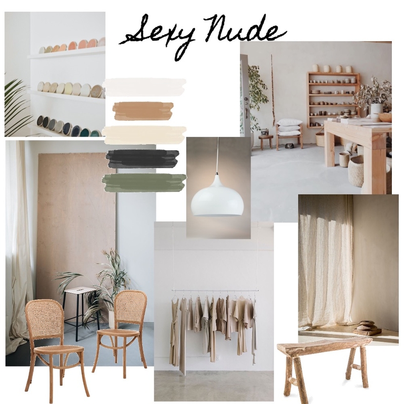 Sexy nude Mood Board by Adi Kariv on Style Sourcebook