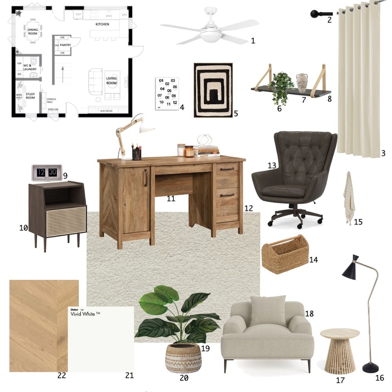 Study Sample Board Mood Board by carissamariz on Style Sourcebook