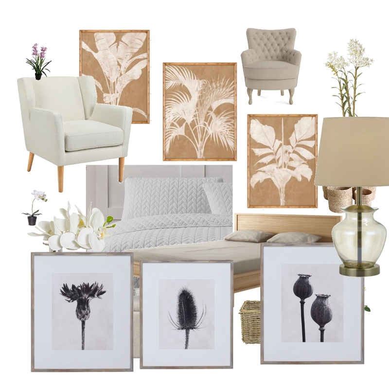 Beige on White Bedroom Mood Board by LittleLeah on Style Sourcebook