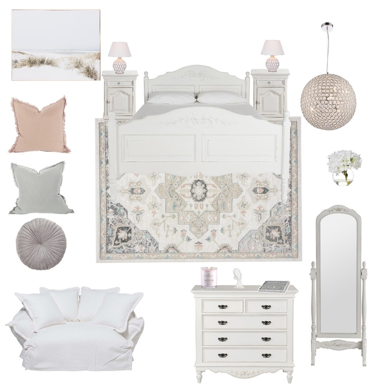 Elegant Coastal Mood Board by Interior Revamps on Style Sourcebook