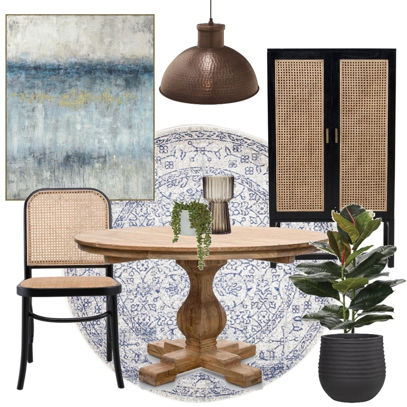 Modern Hampton’s Casual Dining Mood Board by MEGHAN ELIZABETH on Style Sourcebook